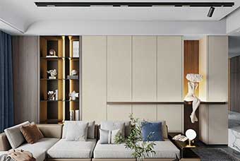 白银北欧风格-客厅