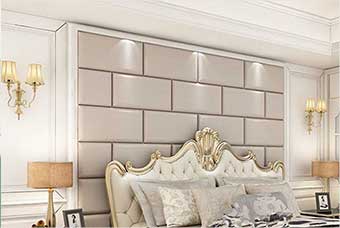 白银森佰汇航空纤维（背景墙软包）