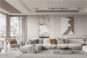 白银客厅空间案例
